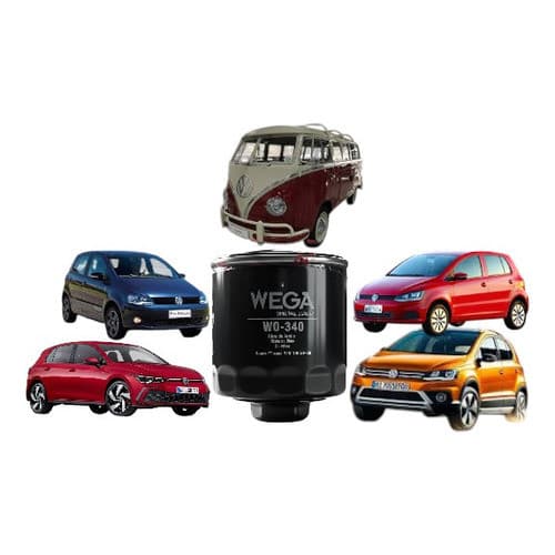 Filtro Oleo Motor Vw Gol G2 G3 Crossfox Fox Gol Golf Kombi