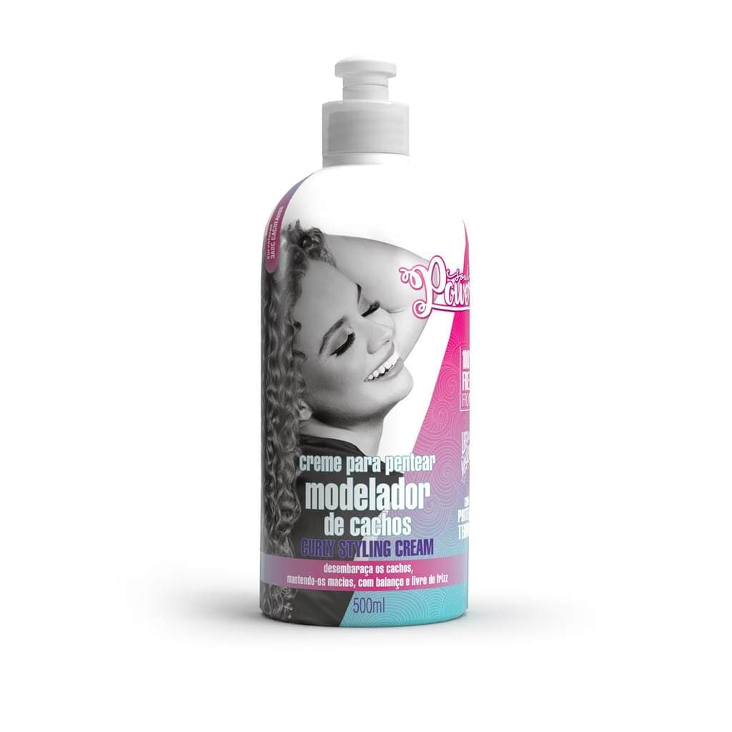 Creme para Pentear Curly Styling Cream Soul Power - Modela, Repõe Nutrientes e Reduz o Frizz - 500ml
