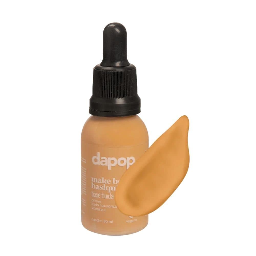 Base Fluída Vegana Make Bem Basiquinha Cor 4 Dapop DP2158