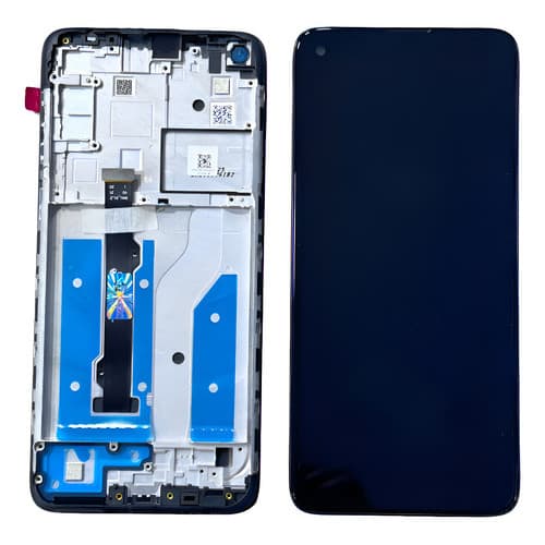 Tela Display Lcd Frontal Compativel G8 Xt2045 Preto C/aro