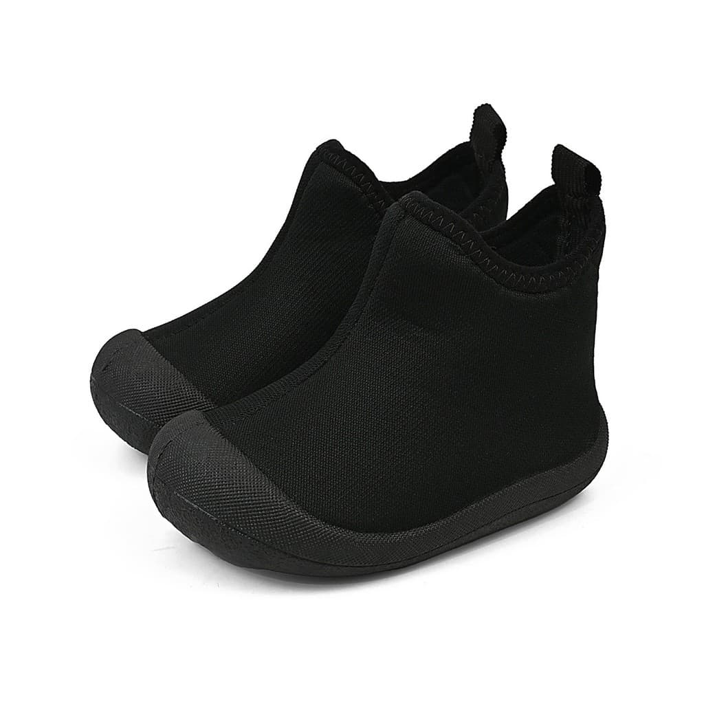 Botinha Infantil Sapameia Bebê Menino Inverno Antiderrapante Primeiros Passos Preto Lolikids