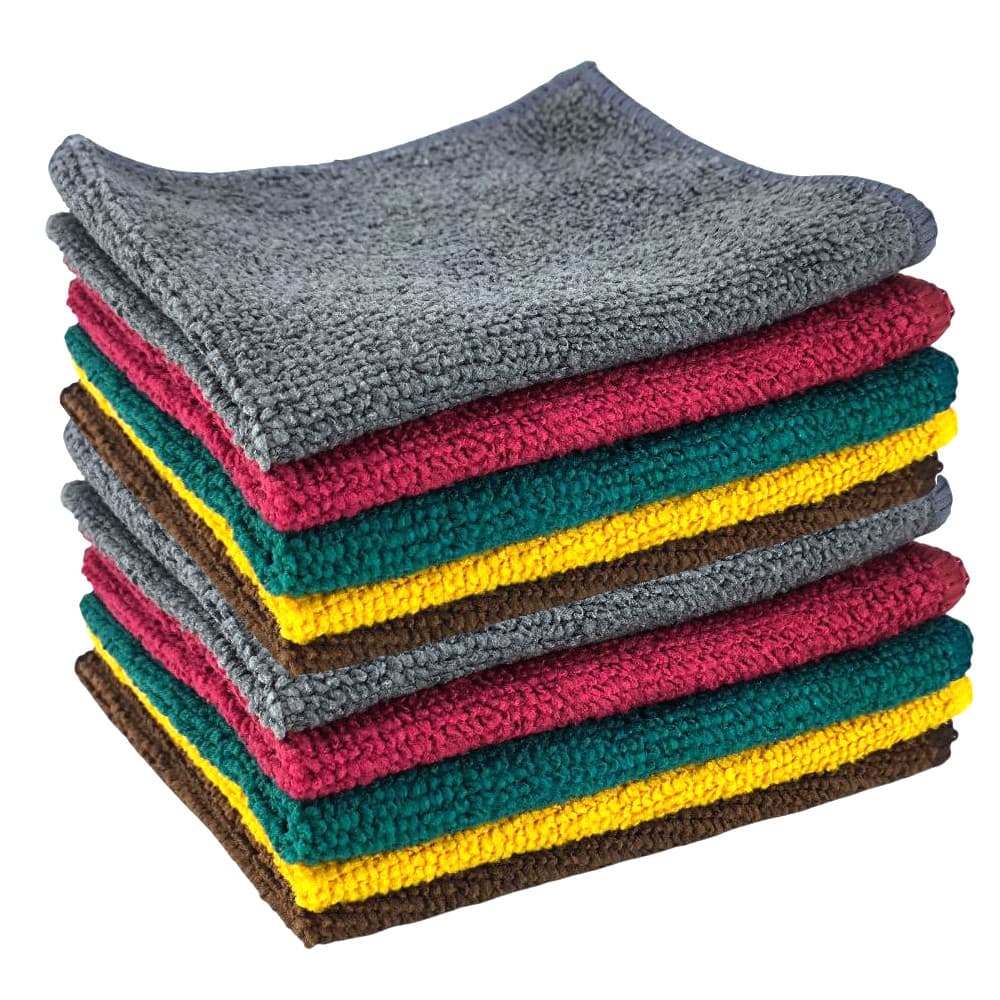 Kit Pano Multiuso Microfibra Flanela Para Uso geral 25x25cm