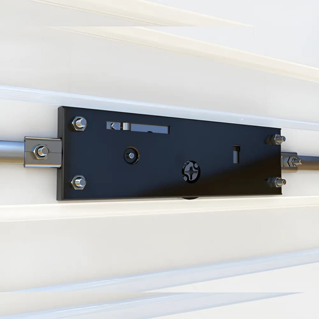 Fechadura Porta Aço Enrolar Cromado 1201 Tetra Inox Stam