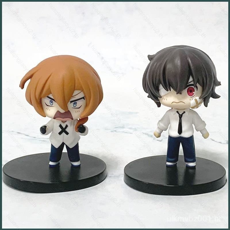 HQ2 Bungo Cães Vadios Figura De Ação dazai osamu Nakahara Chuuya Modelo Bonecas Brinquedos Para Crianças Ornamento