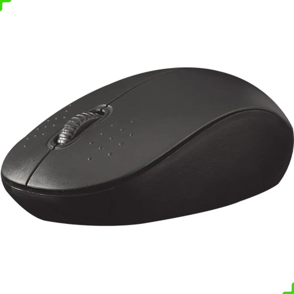 Mouse Sem Fio Letron Compacto - 3 Botões Com 800 DPI Preto Color Easy