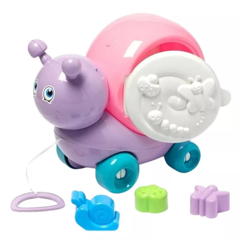 Blocos de Encaixe Play Time Caracol