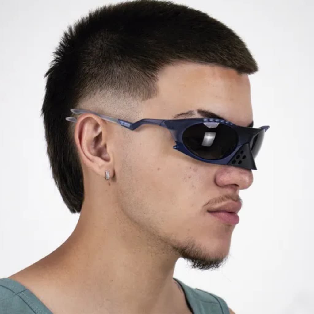 Oculos de Sol BLACK Moda com Nariz Removível Lupa Unissex Pod Pah Modelo Novo