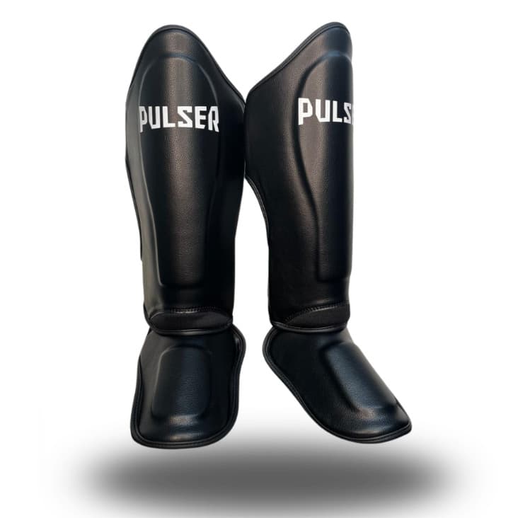 Caneleira Preta Muay Thai Kickboxing MMA Minimal Pulser