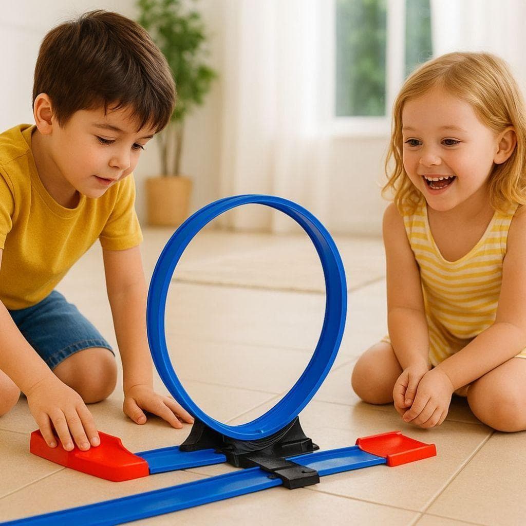 Pista Carro Carrinho looping brinquedo tipo HotWheels Infantil 360º infantil