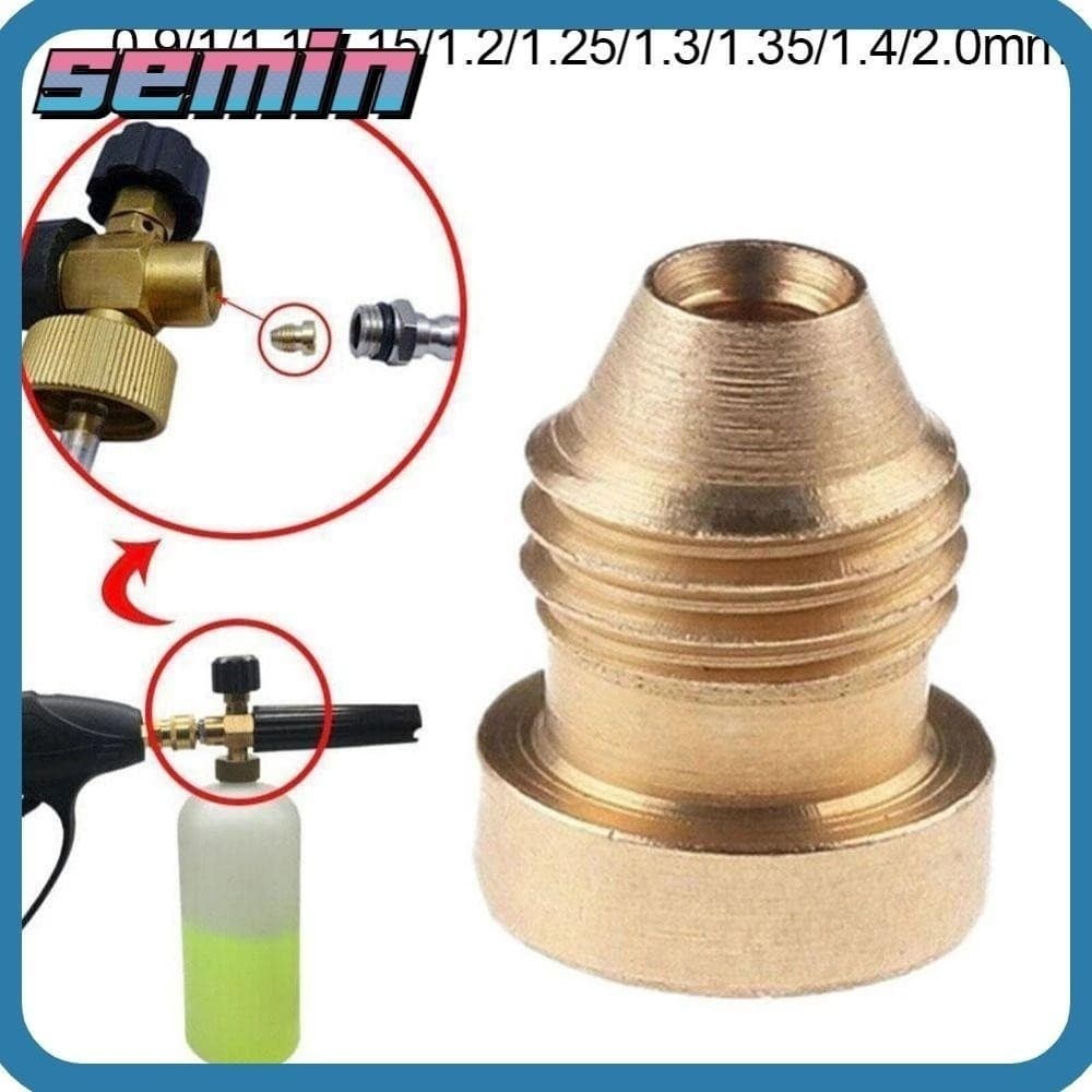 Acessórios duráveis do bocal do núcleo do pulverizador da espuma do floco de neve de Semin 0.8-1.4mm, adequados para o c