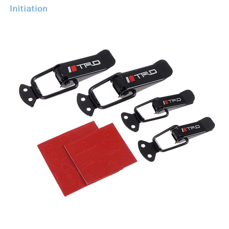 Iniciação 2 Kit De Clip De Trava PCS Do Capô Carro Fixadores Hasp Para Pára-Choques De Carros De Corrida
