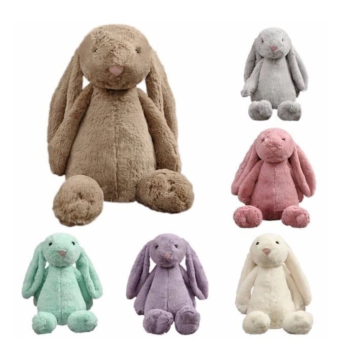 30cm Coelho de Orelha Longa Recheado Coelho de Pelúcia Pelúcia Pelúcia P