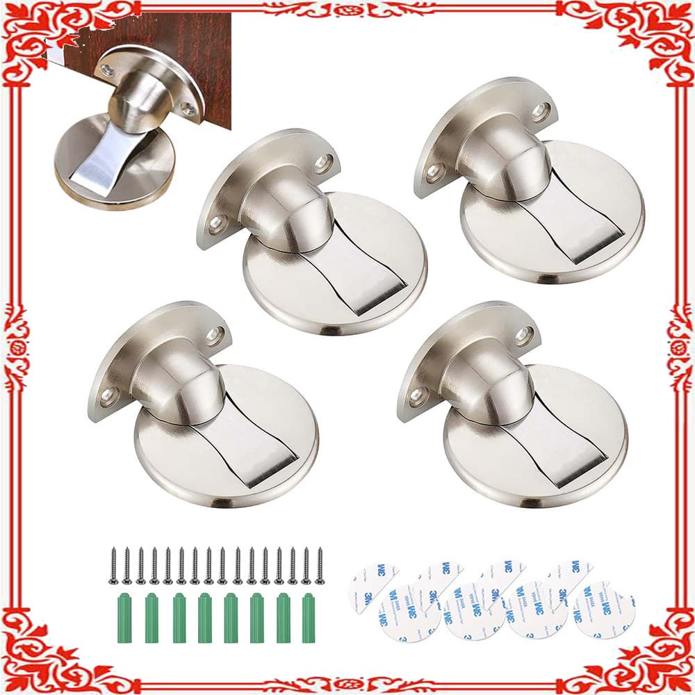 Conjunto de 4 batentes magnéticos anticolisão para portas