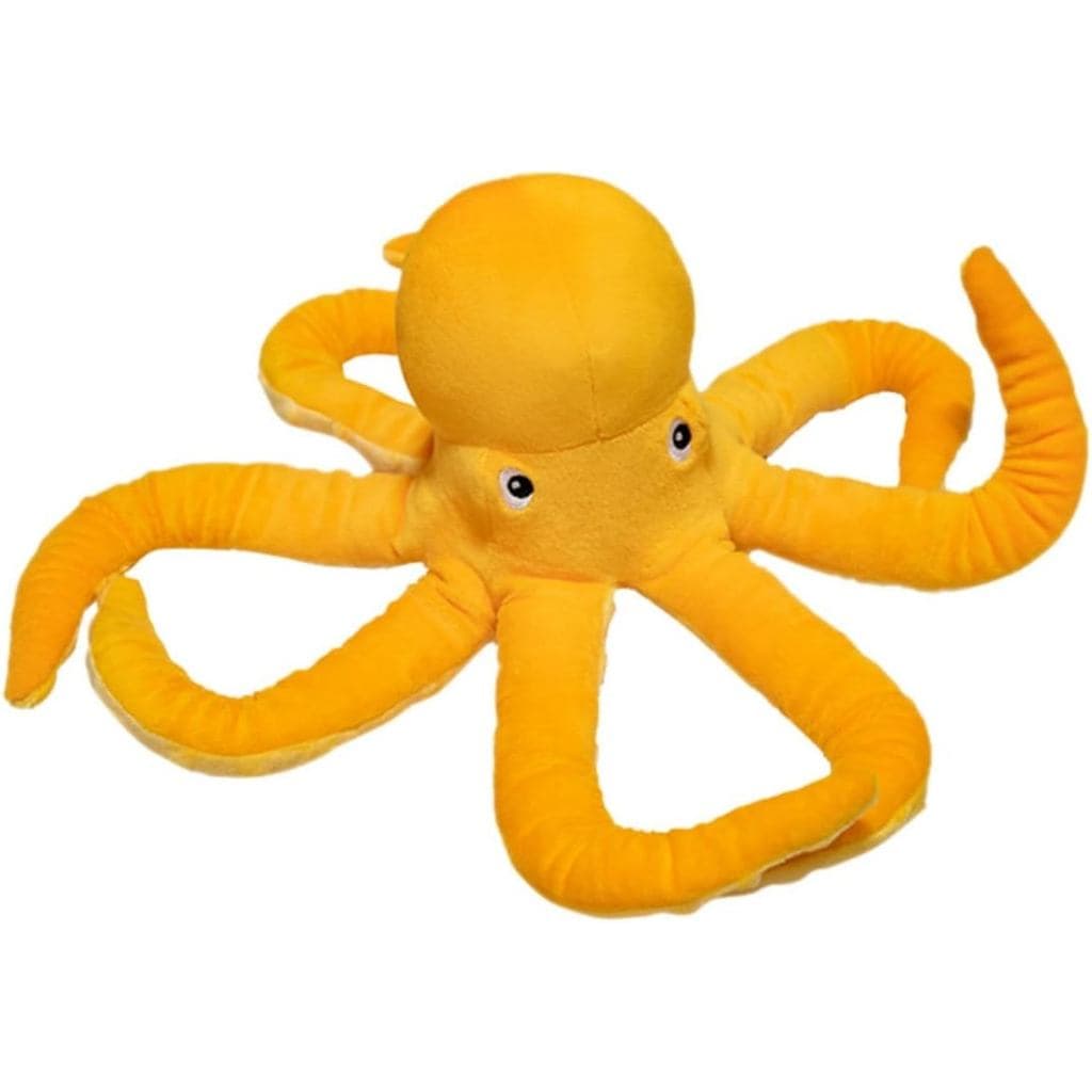 Brinquedo De Pelúcia De Polvo Amarelo , Presente Macio Do Travesseiro Da Criatura Mar Para Festas De Aniversário Das Cri
