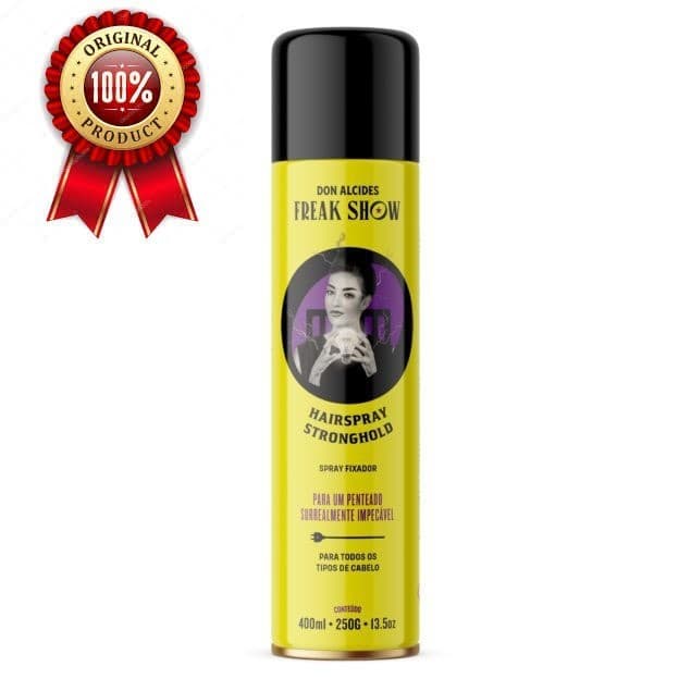 Hairspray Fixador Strong Hold Don Alcides Freak Show 400ml
