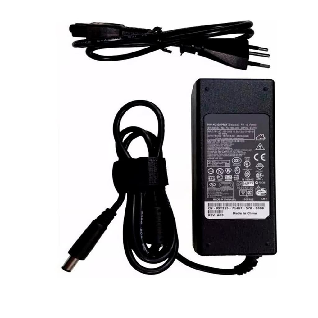 Fonte Carregador Compatível Com Notebook Dell Latitude 5480 5490 19,5v 4.62a 90w de1908