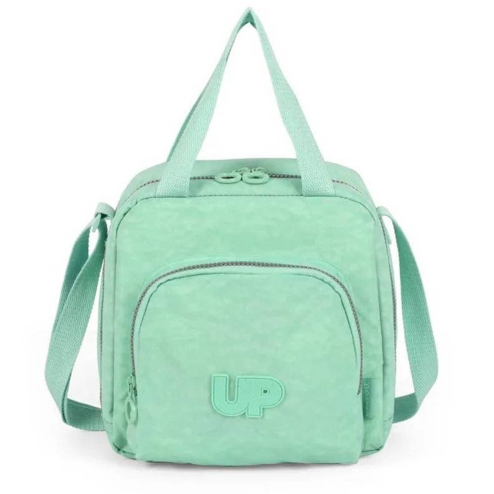 Lancheira Termica Juvenil Crinkle UP4YOU Turquesa Luxcel