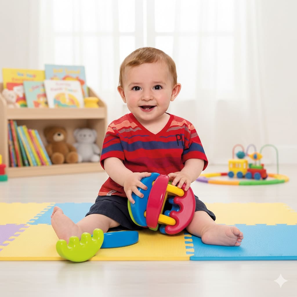 Brinquedo Infantil Educativo Aprendizado Baby Gomos Mercotoys Monta Monta