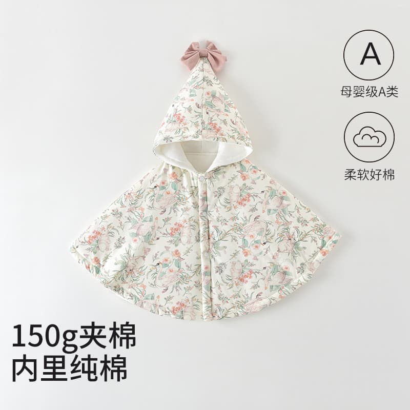 Roupas de inverno para bebês, capa Super fofa, acolchoada, quente, à prova de vento