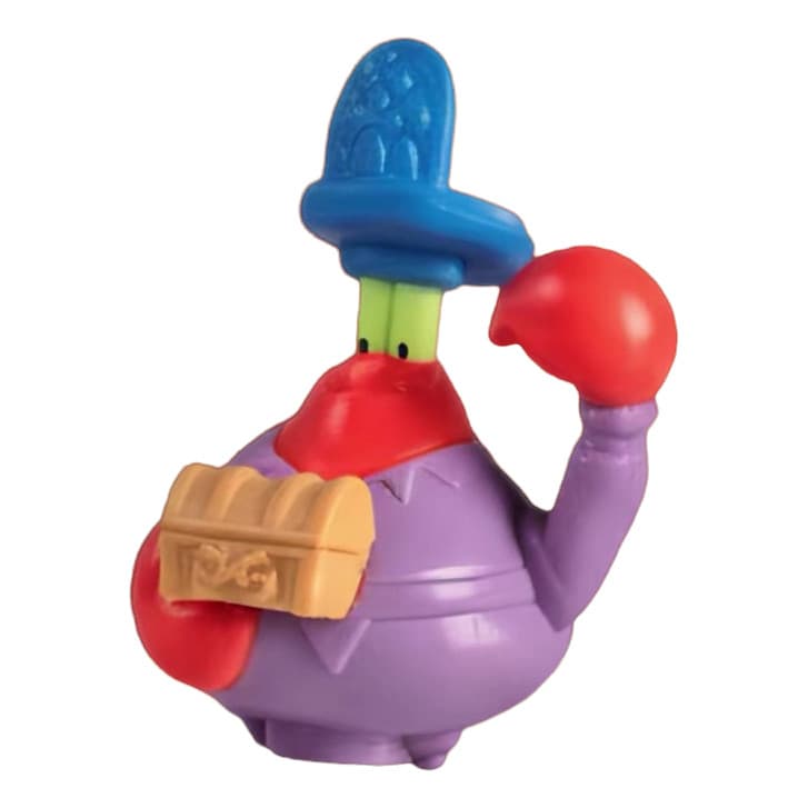 Boneco Sr. Sirigueijo Bob Esponja Burger King 2025