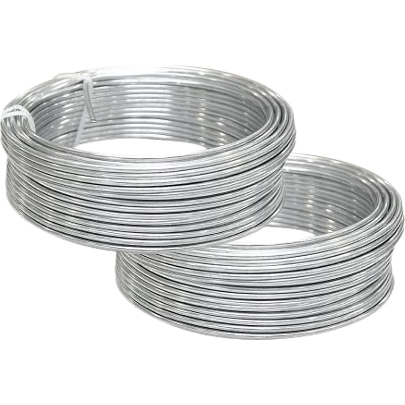 Arame galvanizado comercial BWG 14 2,11 mm VONDER 2KG