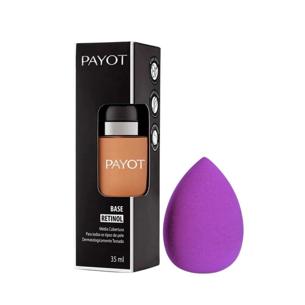 Base Retinol Payotcor 60 35Ml E Esponja Para Maquiagem