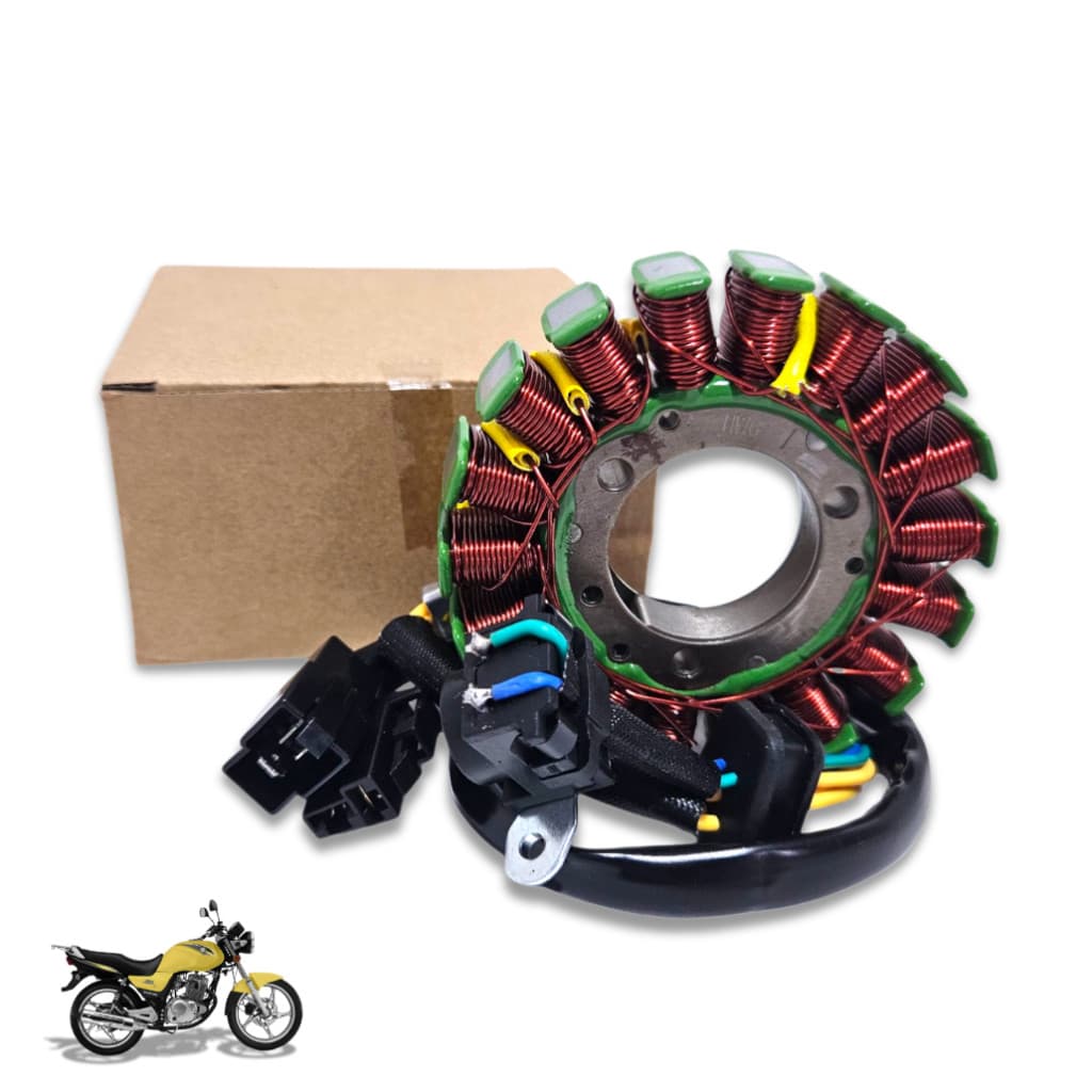 Estator Magneto Suzuki Yes 125 2006-2011 Katana 125 1996-2002 C/ Bobina de Pulso HWG