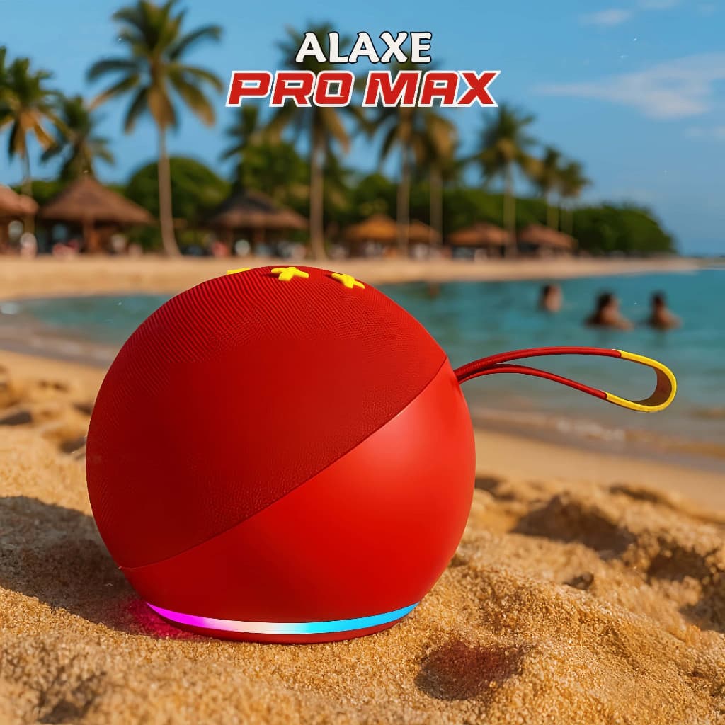 [ORIGINAL] Caixa de Som ALAXE PRO MAX c/ COMANDO DE VOZ POR APP Bluetooth