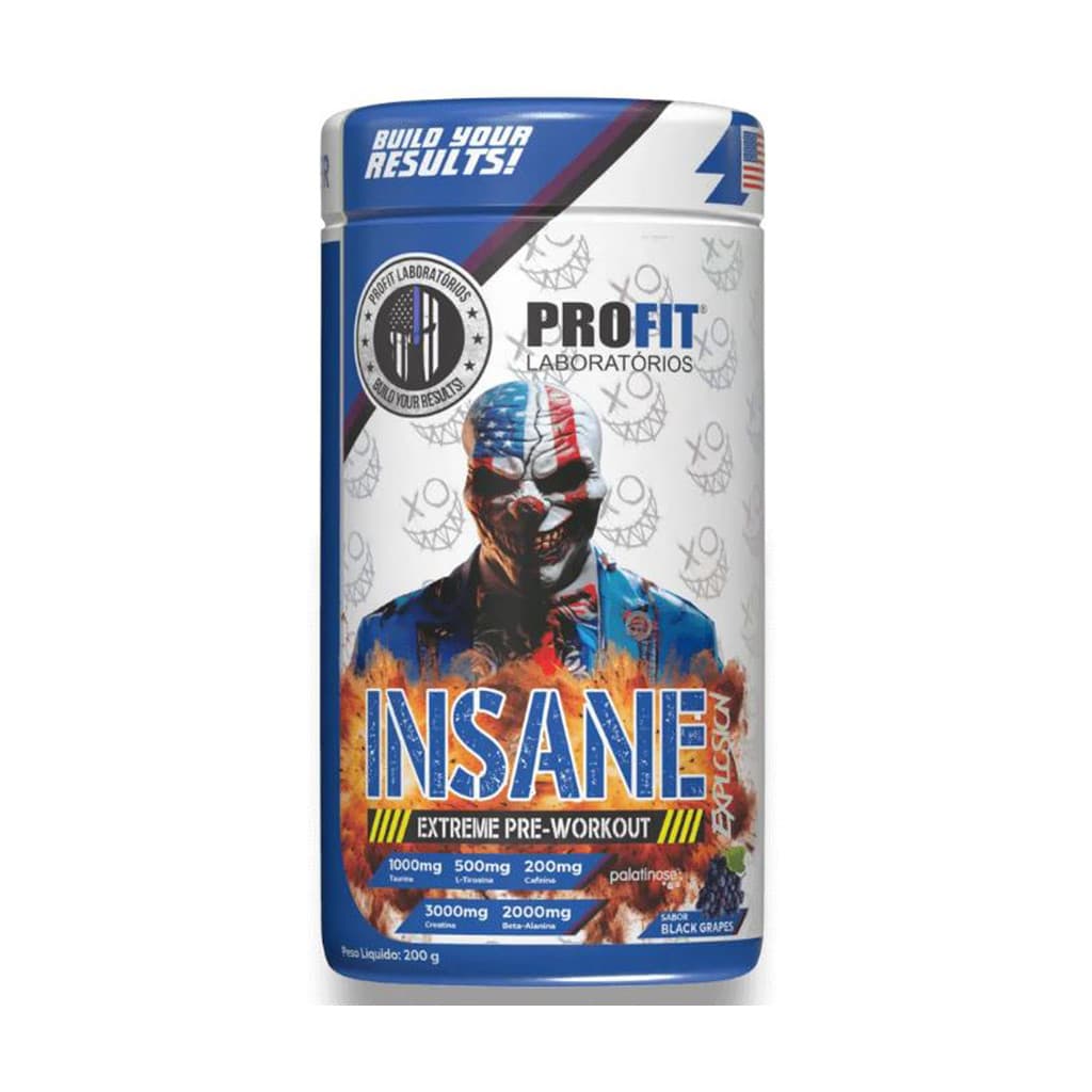 Pré -Treino Pré - Workout Insane Explosion 200g - PROFIT