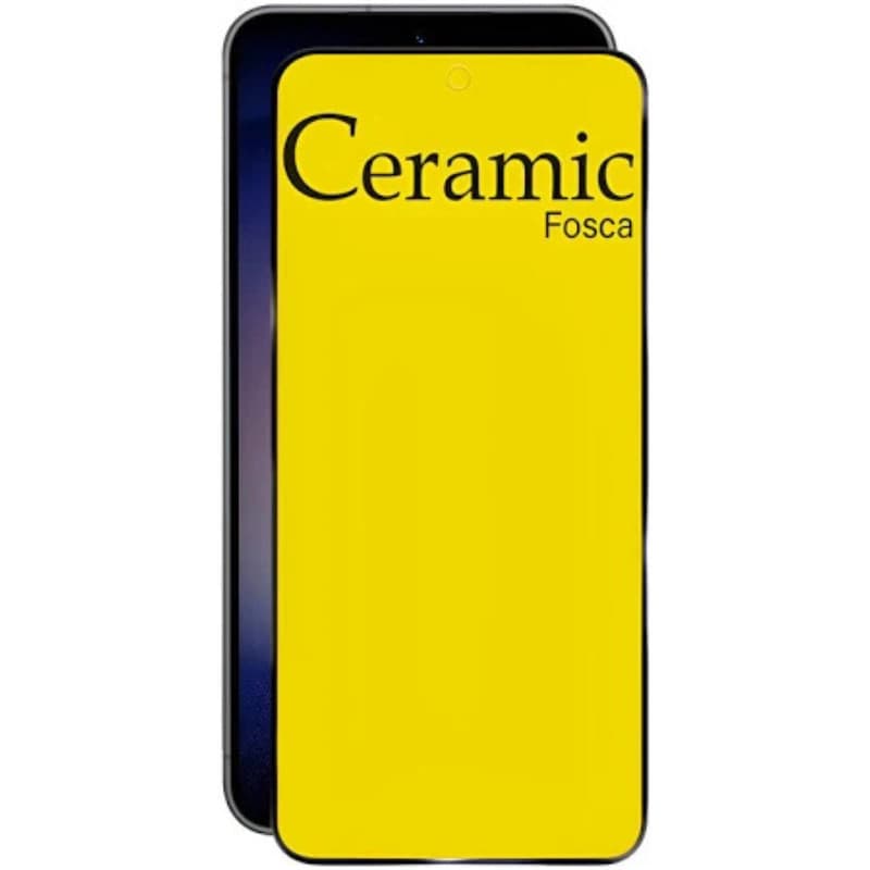 Película De cerâmica fosca  compativel Para iPhone 14 Pro / 15 / 16