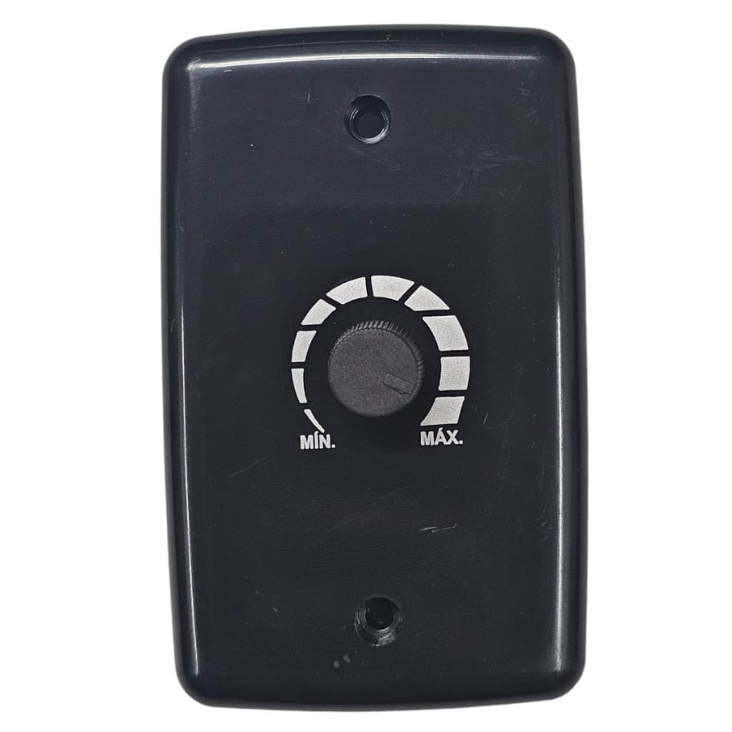 Chave Controle Dimer/ Dimmer  4x2 para Regulagem de Luz e Iluminação 400w Preto