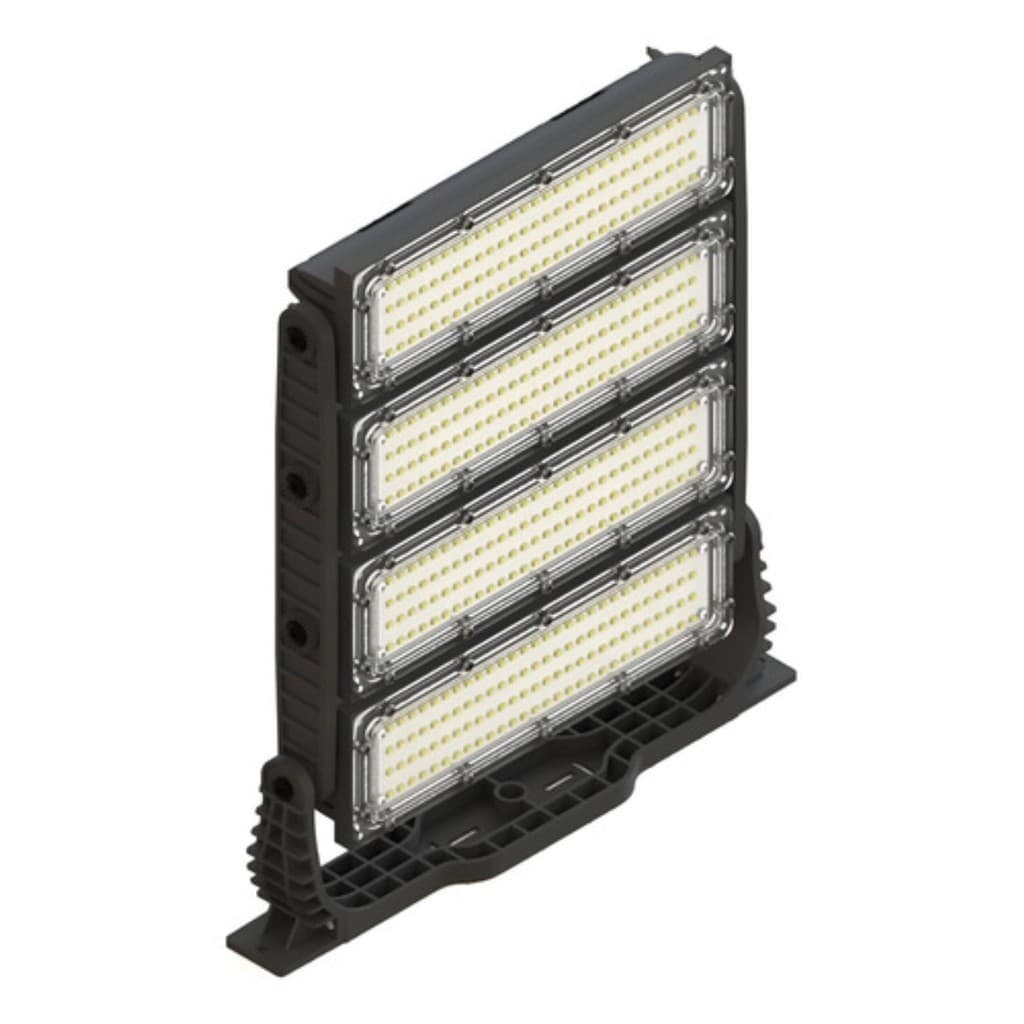 Refletor Preto 500w Holofote Led Osram Luz Branco-frio 127/220v Preto Branco-frio