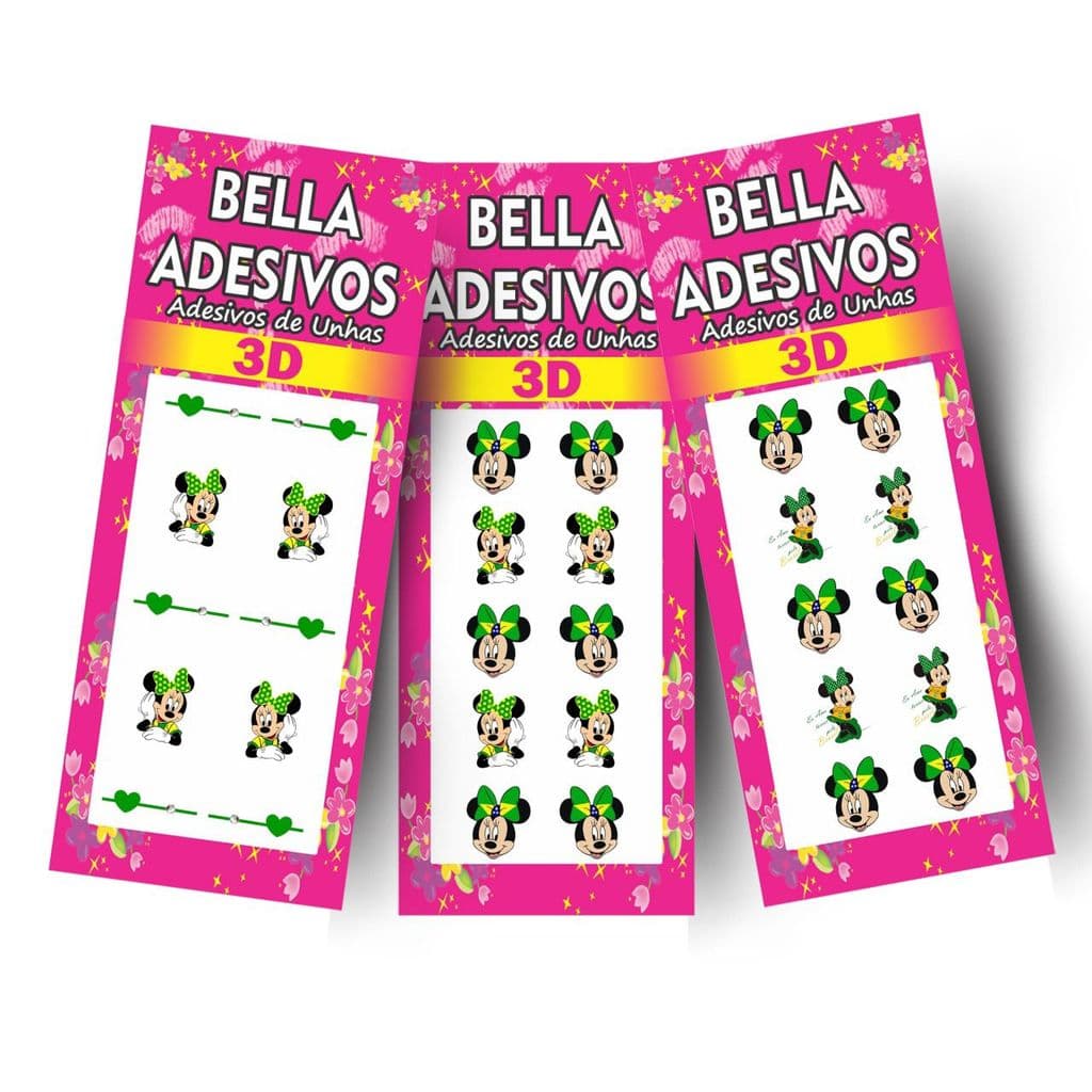 Película de Unha Brasil Copa 2026 Bandeira do Brasil Unhas Decoradas Olimpíadas Resistente