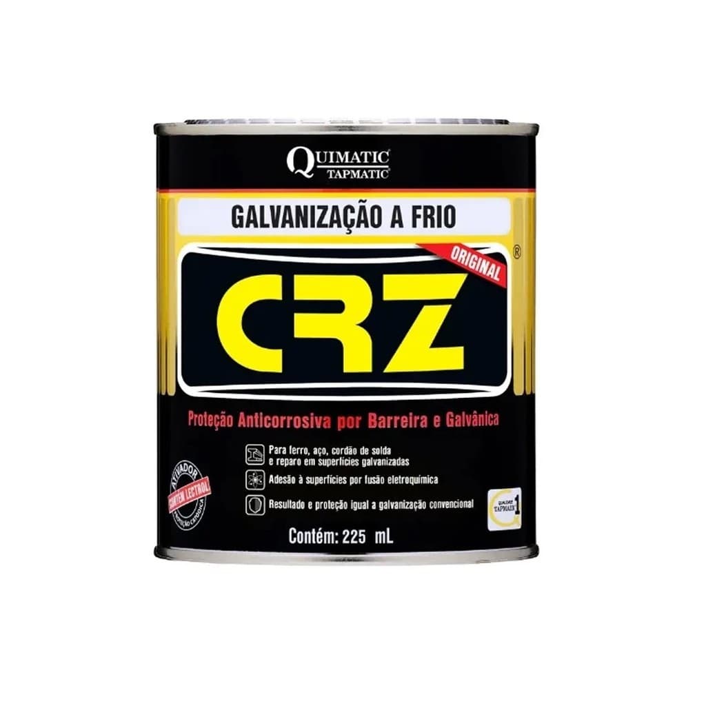Crz 225ml Lata Galvanização A Frio DB1  Quimatic Tapmatic
