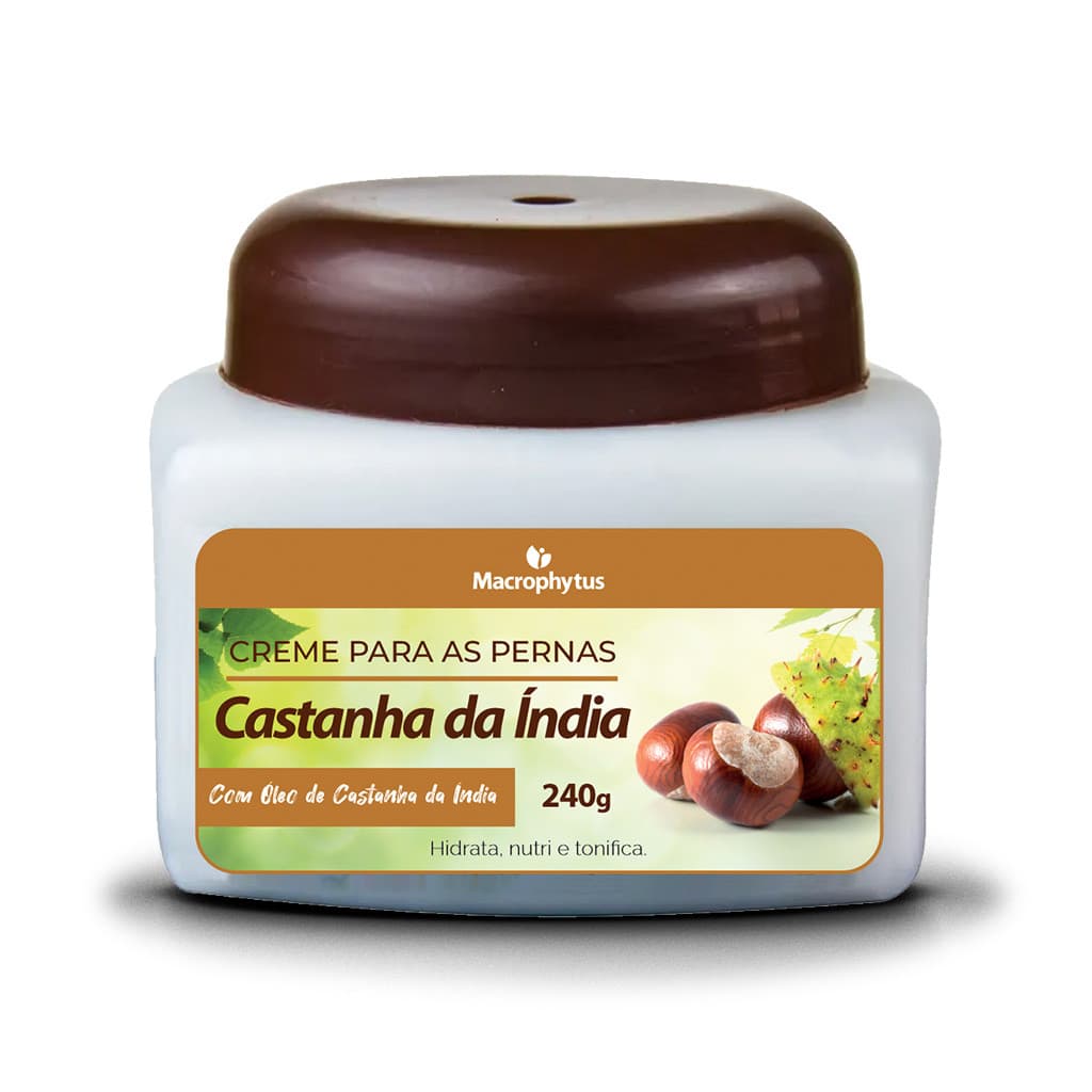 Creme Castanha da Índia 240g