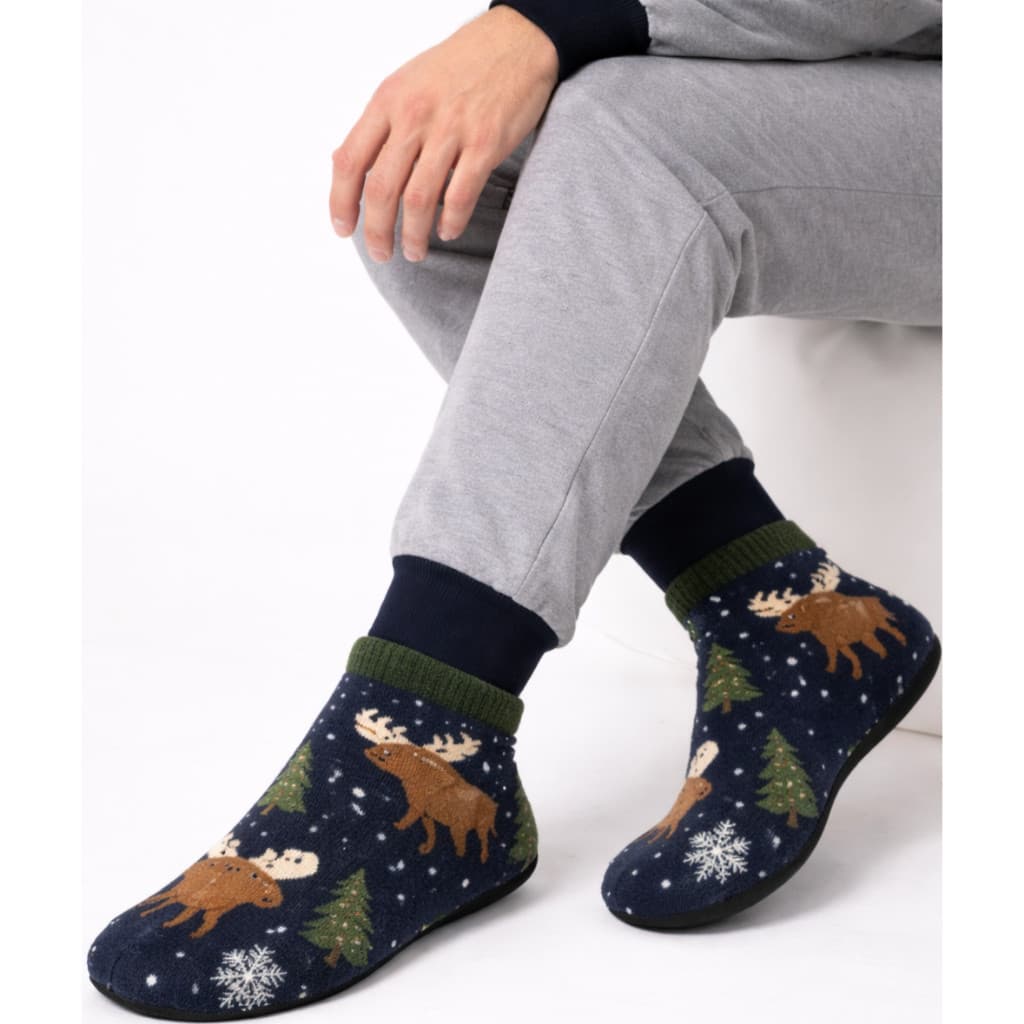 Kit 5 Meias Macias Confortáveis Inverno Masculino Feminino Frio