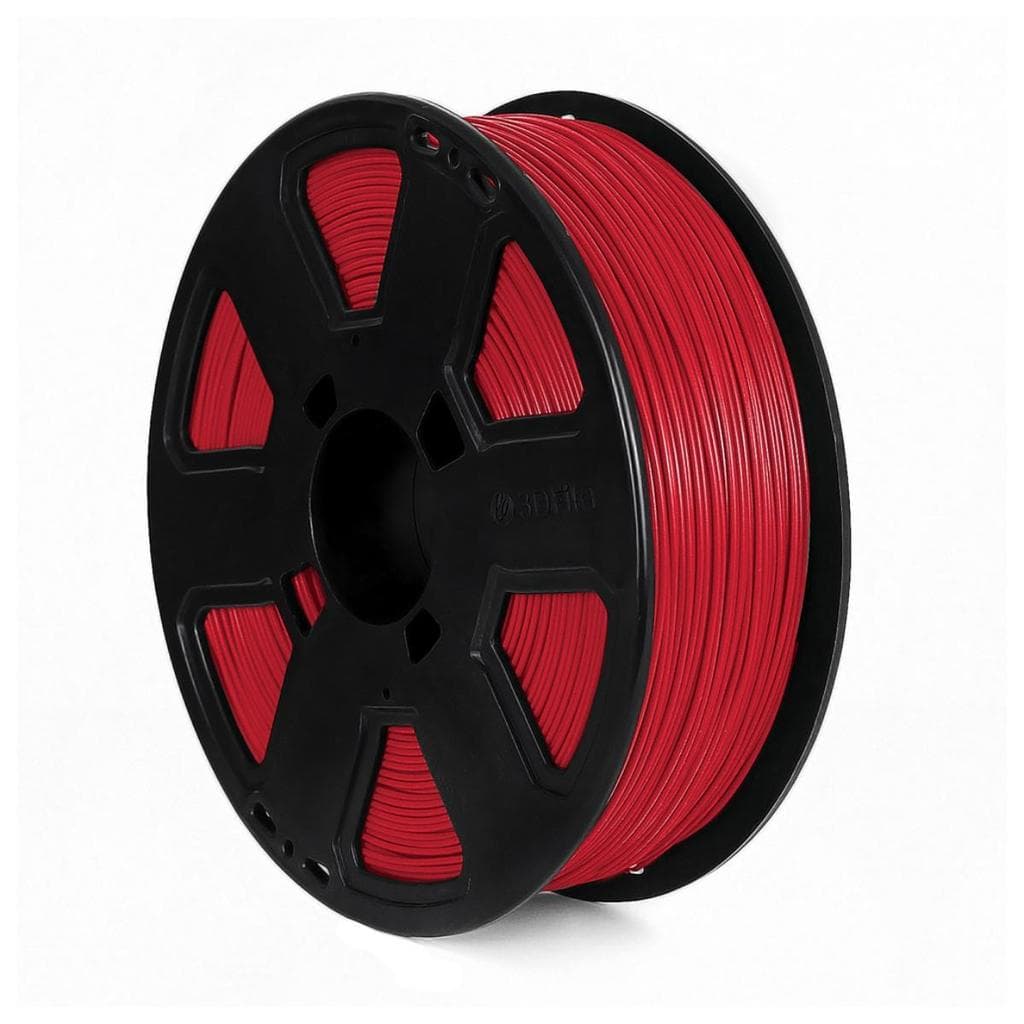 Filamento para Impressora 3D - PLA - Vermelho - 1Kg - 1,75mm - 3D Fila PLA331753