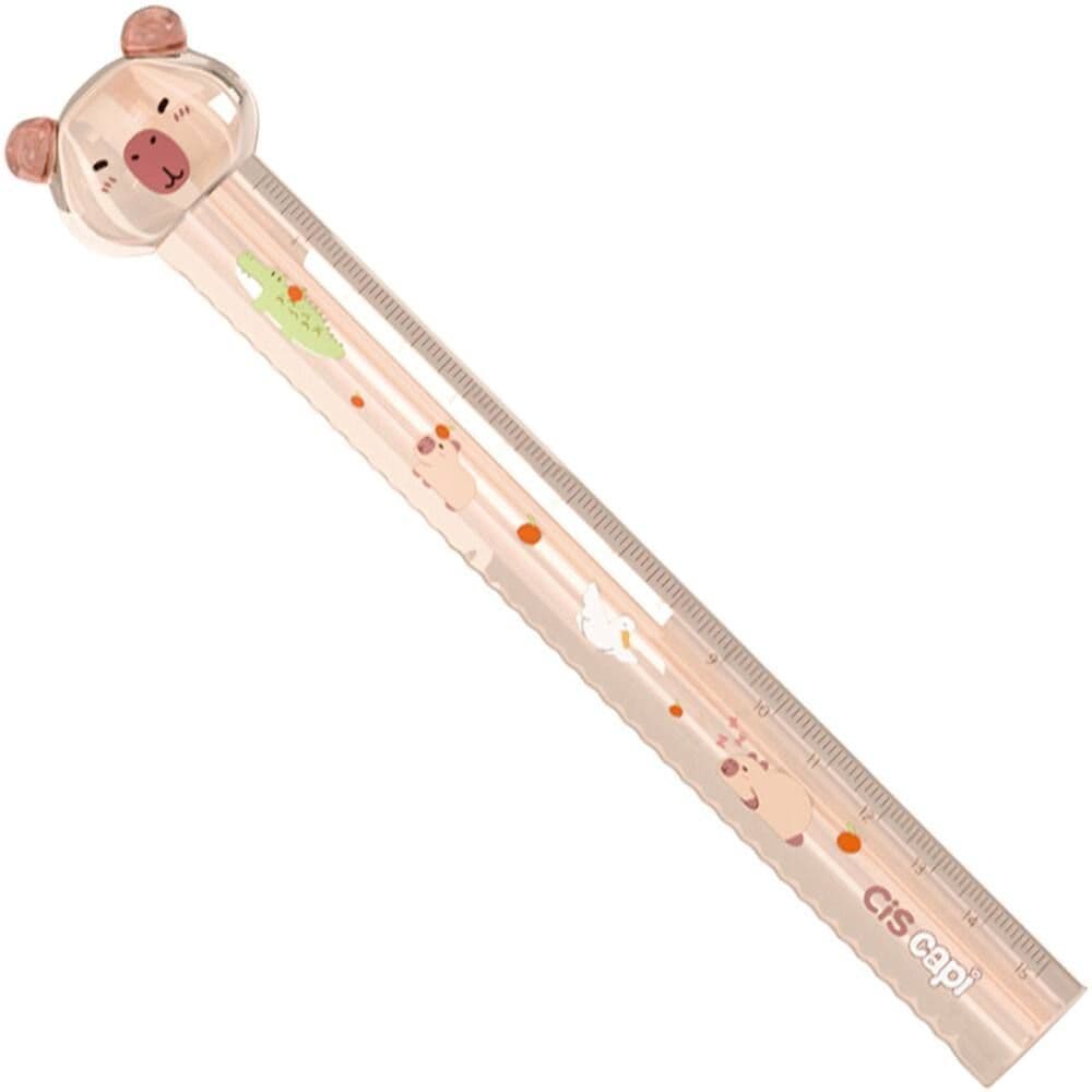 Regua Plastica Cis Capivara 15cm