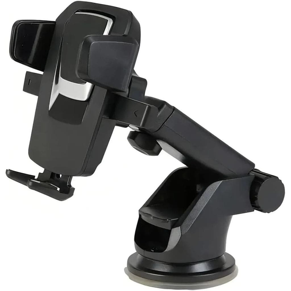 Suporte Celular Carro Universal com Ventosa Forte–Suporte Veicular Painel e Para-brisa, Rotação 360° para Smartphone GPS