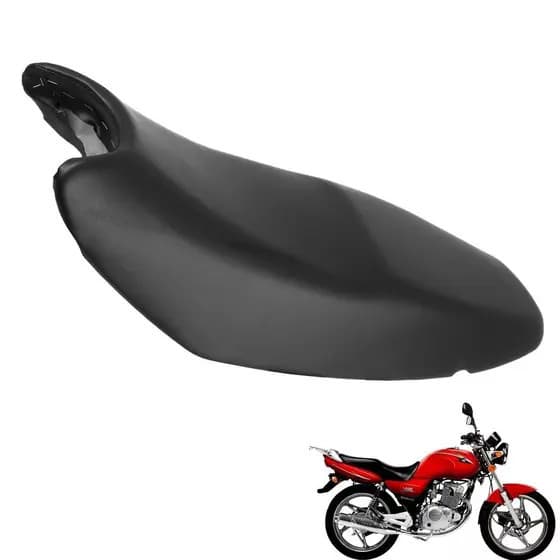Capa de Banco Moto Modelo Suzuki Yes 125 2004 2005 2006 2007 2008 2009 Preta