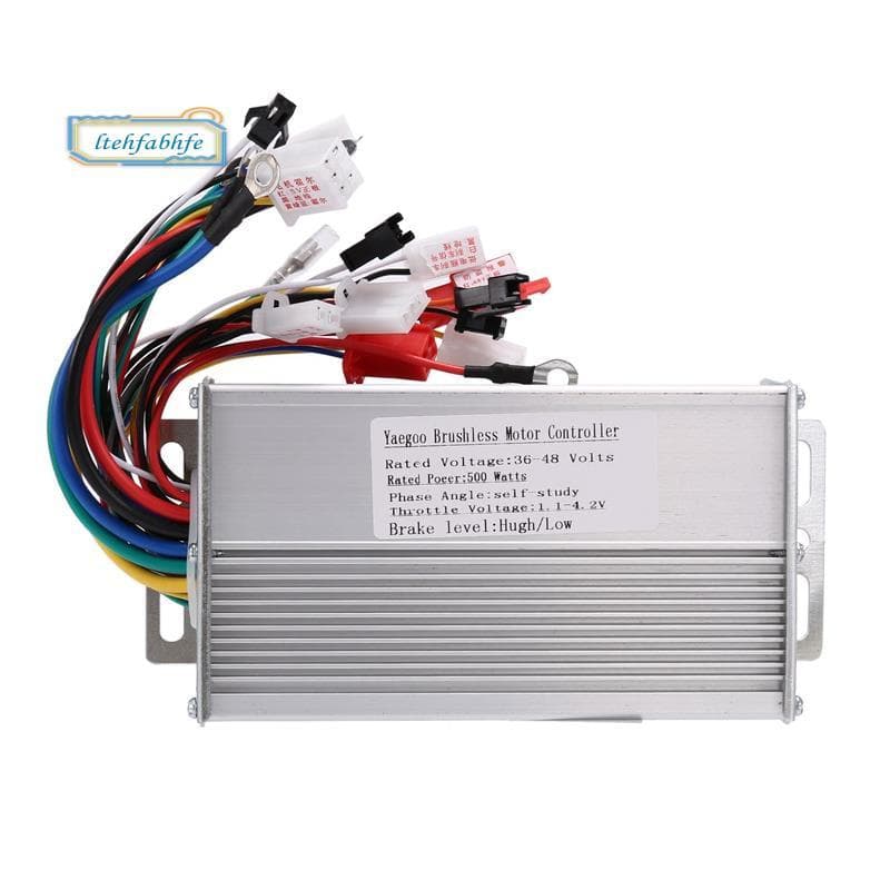 EBike Controlador Sem Escova 30A 36V 48V 500W Scooter Elétrico Blcd Para Acessórios De Bicicleta