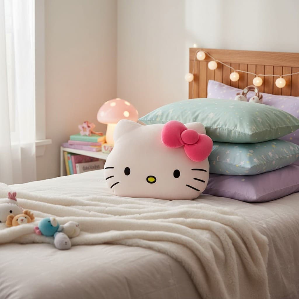 Almofada Huggy Hello Kitty Macia Abraçável Original Zona Criativa