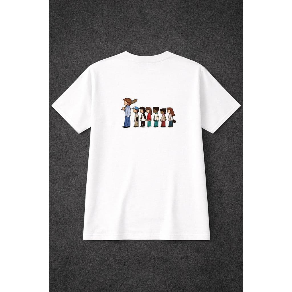 Camisa camiseta unissex strange things 100% algodão envio rapido bonecos vintage e moderno barato