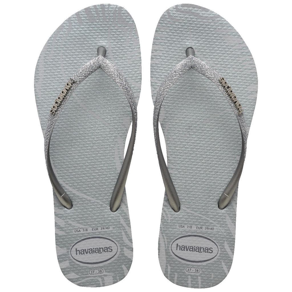 Chinelo Havaianas Slim Glitter Edge Feminino