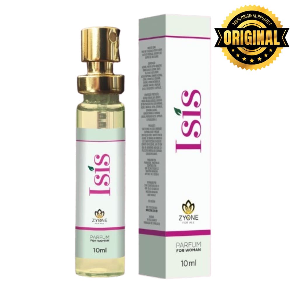 Isis Zyone Cosméticos Feminino Parfum 10ml Alta Fixação Essência Premium