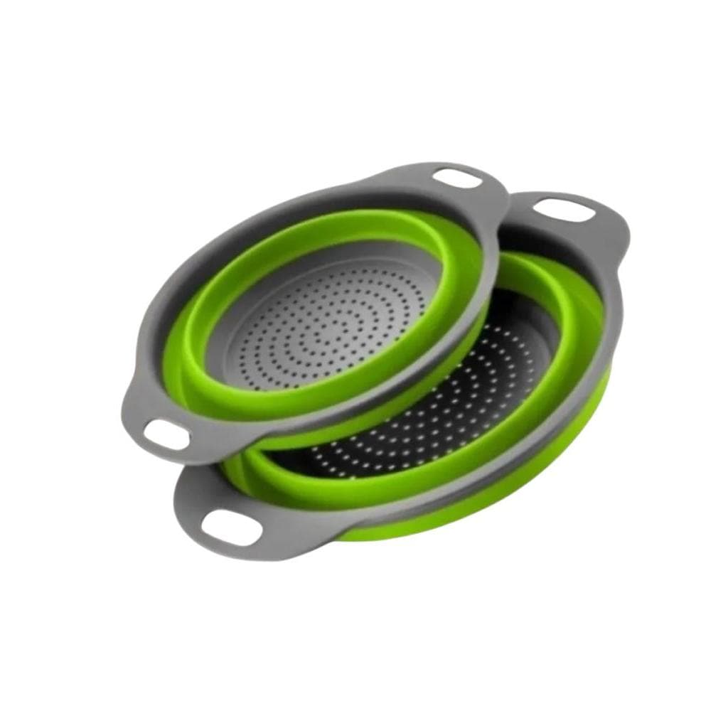 Escorredor Silicone Redondo Retrátil Macarrão