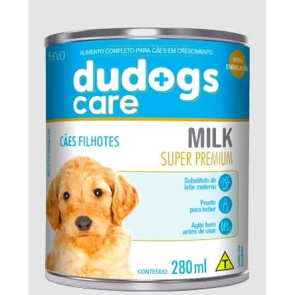 Leite DuDog Care Milk pronto para Cães Filhotes