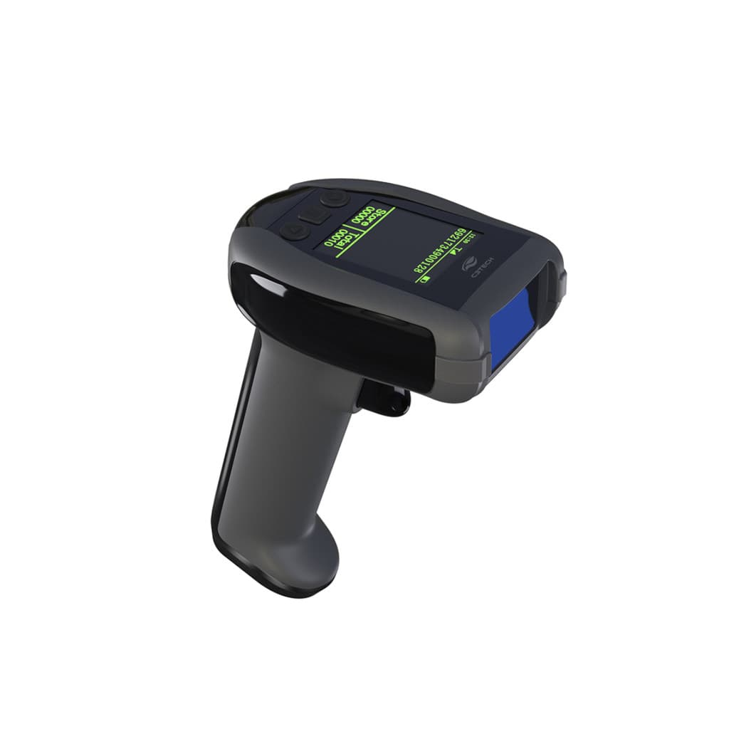 Leitor Código Barras Wifi e Bluetooth 1D 2D com Tela LB-W400BK C3 Tech