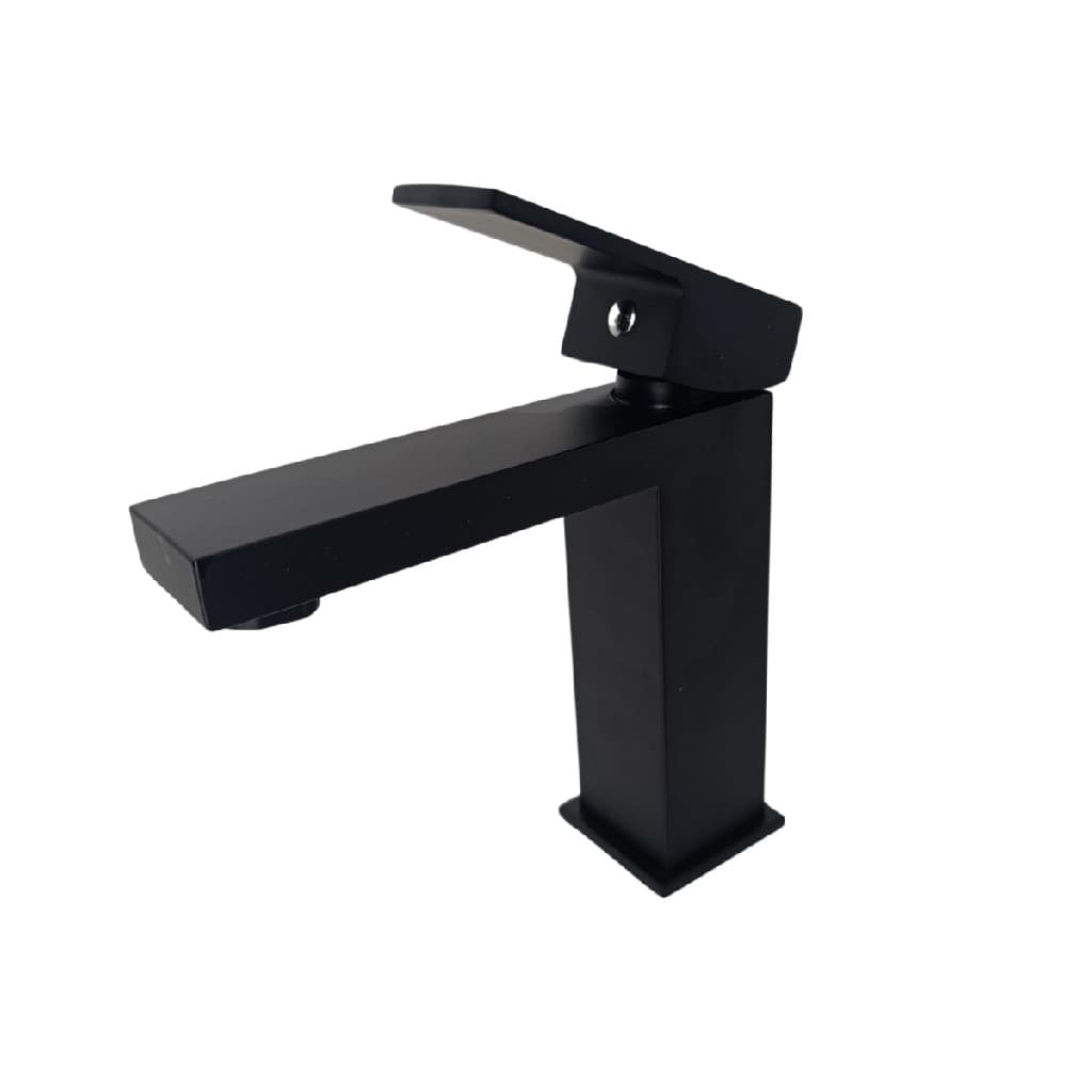 Torneira Para Banheiro De Aço Inoxidável Black Preto Fosco