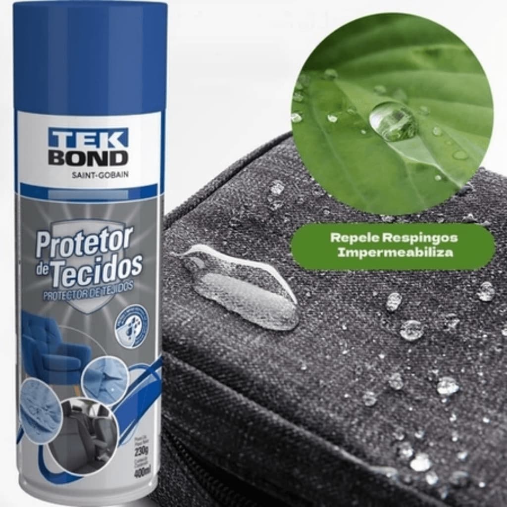 Protetor Tecidos Estofados Impermeabilizante  Blindagem Contra Liquidos Tek Bond